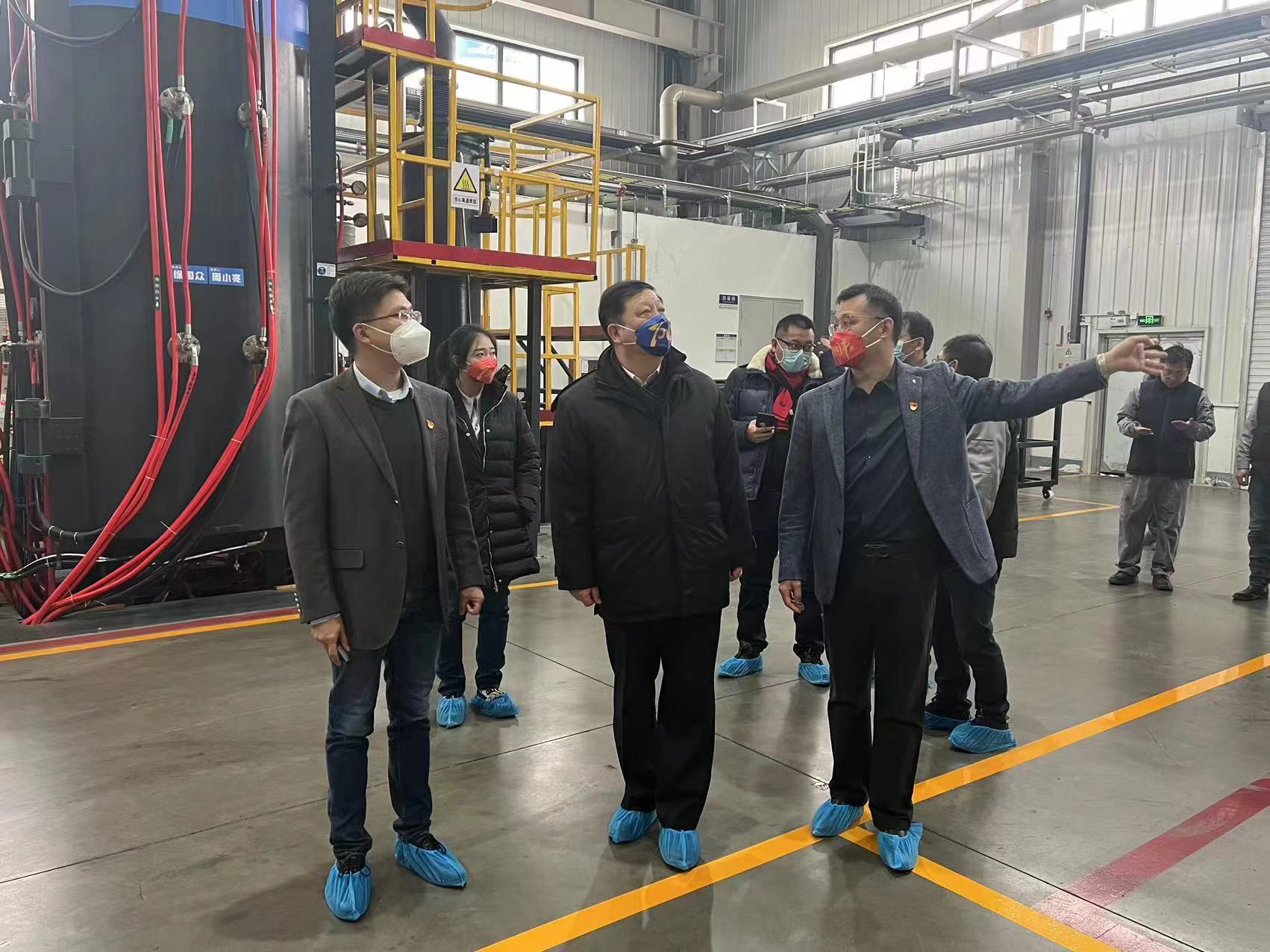 bbin纪委书记曹泊宇调研有研新材德州地区子公司