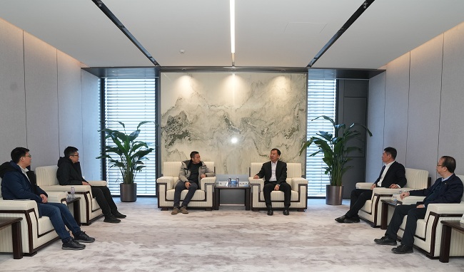 佛山市禅城区区长盘石一行到访bbin