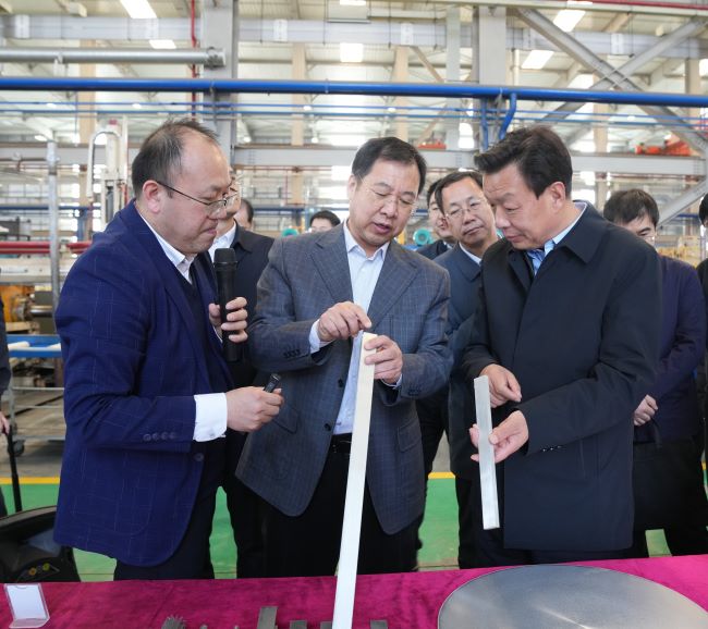 甘肃省副省长陈得信一行到访bbin