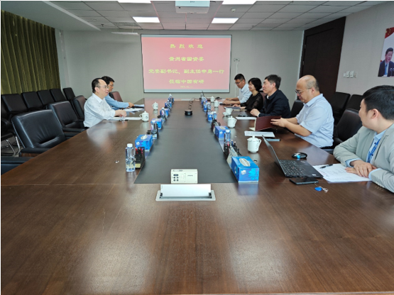 贵州省国资委党委副书记、副主任申勇一行到访bbin