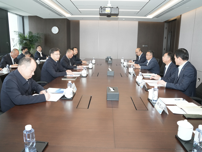 新余市委书记郑光泉一行到访bbin