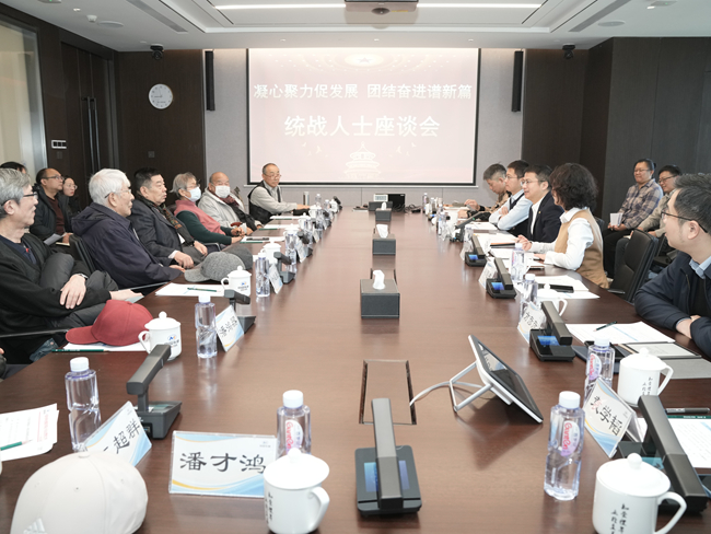 bbin召开学习贯彻党的二十届三中全会精神统战人士座谈会