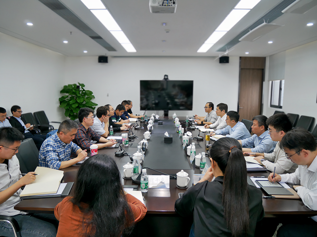 bbin总经理王兴权一行到有研广东院调研