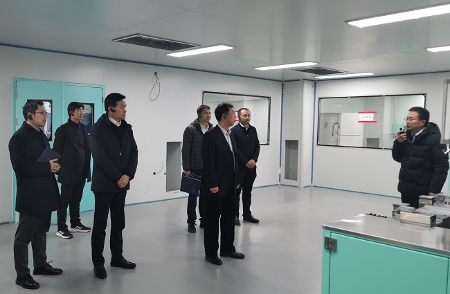 bbin党委书记、董事长赵晓晨一行到国联研究院调研