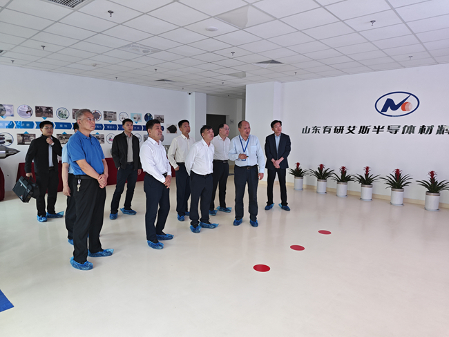 中国机械冶金建材工会主席陈杰平一行调研bbin山东德州基地