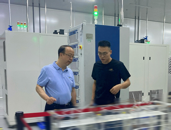 bbin副总经理毛昌辉到有研广东院进行安全专项检查