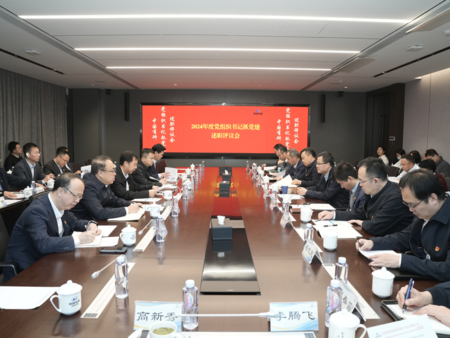 bbin党委召开2024年度党组织书记抓基层党建工作述职评议会