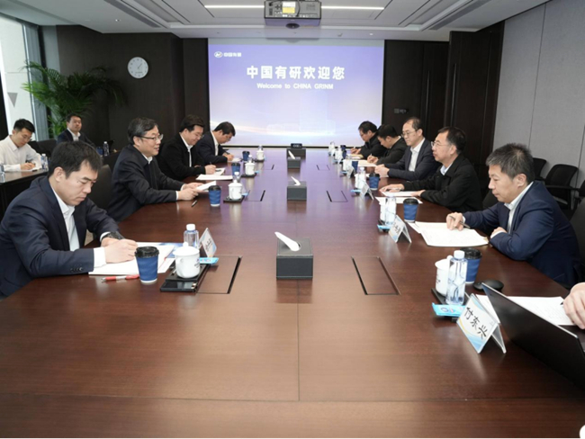 中国资环党委副书记、总经理朱建春一行到访bbin
