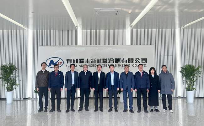 bbin党委书记、董事长赵晓晨到有研合肥调研工作