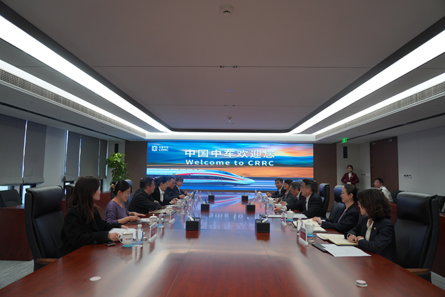 bbin党委副书记李志辉一行赴中国中车调研交流