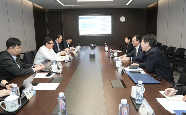 中国信息协会会长王金平一行到访bbin