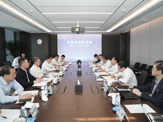 中国中煤党委书记、董事长王树东一行到访bbin