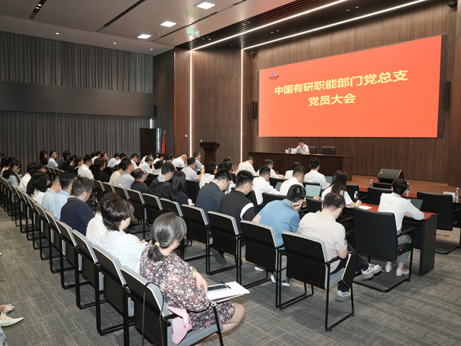 职能部门党总支开展“强作风、树新风，授旗出征建新功”主题党日活动