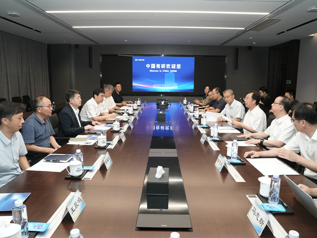 bbin党委书记、董事长赵晓晨接待国机集团来访