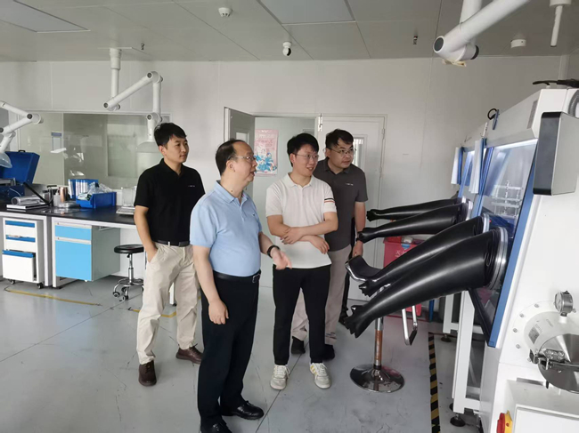 bbin副总经理毛昌辉到有研广东院开展安全生产检查