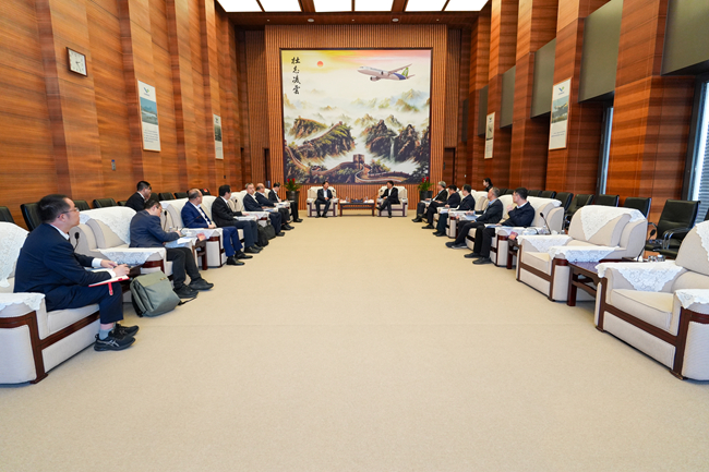 bbin
党委书记、董事长赵晓晨一行拜访中国商飞